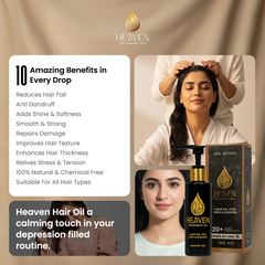 Heaven Treatment Oil – 100% Natural Hair Growth & Repair Formula